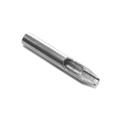 Носик-лейка из нержавейки Precision Tips 7FT Tattoo Flat Tip (флэт)
