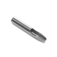 Носик-лейка из нержавейки Precision Tips 11FT Tattoo Open  Flat Tip (открытый, флэт)