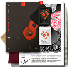 RED TATTOO STENCIL KIT LIMITED EDITION - RUSS ABBOTT