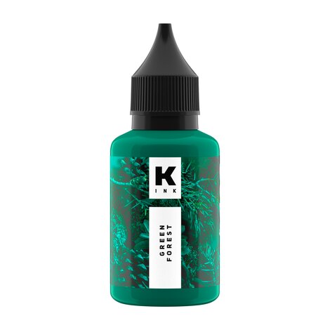 Пигмент КРАСКА Tattoo Ink Зеленый Лес