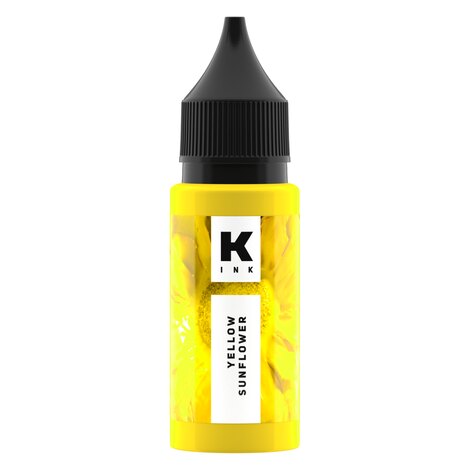 Пигмент КРАСКА Tattoo Ink Желтый Подсолнух