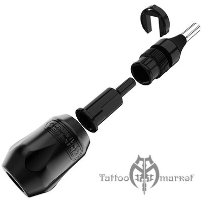 Держатель для картриджей Cheyenne, T-tech Click Ergo Adjustable Cartridge Grip 32mm - Black