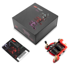 Индукционная тату-машинка Mustang MT Capitan Shader Aluminum Red Neon