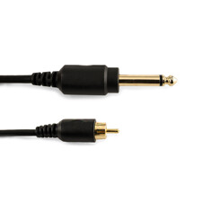 Клип-корд для машинки RCA Cable in Black 2.5м