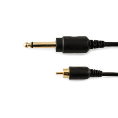 Клип-корд для машинки RCA Cable in Black 2.5м