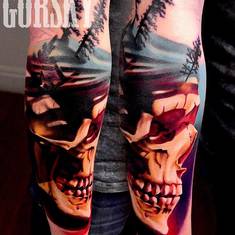 Краска World Famous Tattoo Ink Damian Gorski Retro Summer Set (4 пигмента)