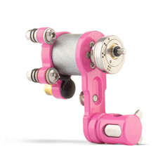 Bright Pink Aluminum "Z" Rotary - One-off
