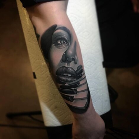 Краска World Famous Tattoo Ink Poch's Monochromatic Set (6 пигментов)