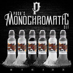 Краска World Famous Tattoo Ink Poch's Monochromatic - 2B