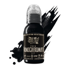 Краска World Famous Tattoo Ink Poch's Monochromatic - 4B