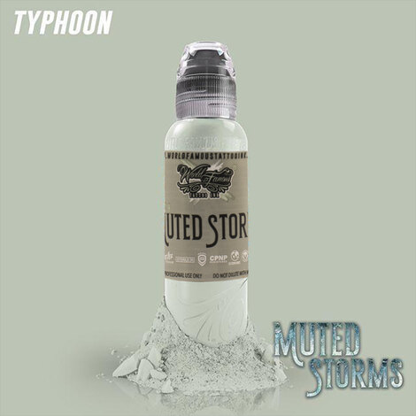 Краска World Famous Tattoo Ink Poch Muted Storms - Typhoon