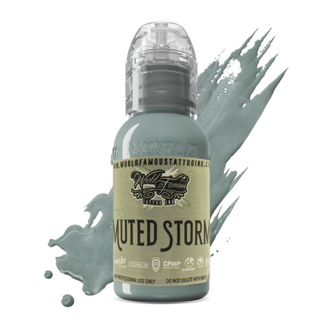 Краска World Famous Tattoo Ink Poch Muted Storms - Typhoon