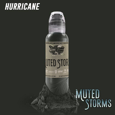 Краска World Famous Tattoo Ink Poch Muted Storms - Hurricane