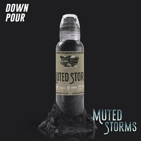 Краска World Famous Tattoo Ink Poch Muted Storms - Down Pour