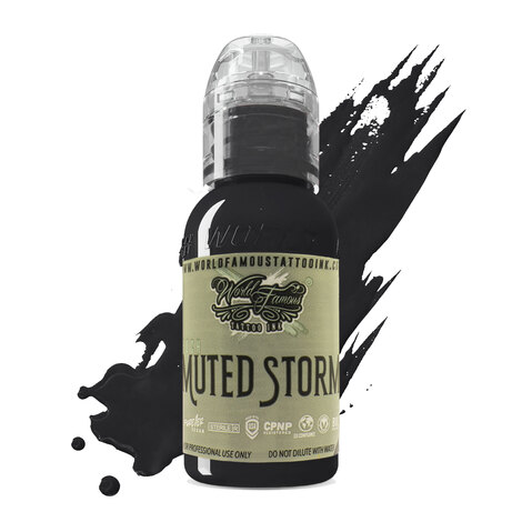 Краска World Famous Tattoo Ink Poch Muted Storms - Down Pour