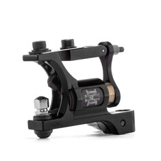 Тату машинка HM Tattoo Machines MINI EVOLUTION ROTARY FINE LINE BLACK CCORD