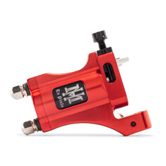 Тату машинка HM Tattoo Machines LA PINTA ROTARY ADJUSTABLE COLORPACKER RED CCORD
