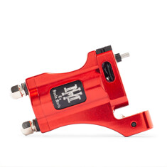 Тату машинка HM Tattoo Machines LA SANTA MARIA ROTARY BLACK/GREY SHADER RED CCORD
