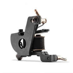 Тату машинка HM Tattoo Machines MINI BLACK WIDOW BLACK & GREY SHADER BLACK