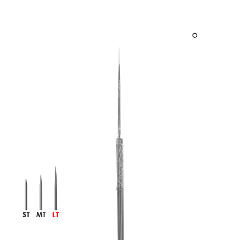 Иглы татуировочные 0.30mm long taper - 1RL