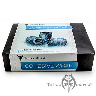 Medical Cohesive Wrap Black