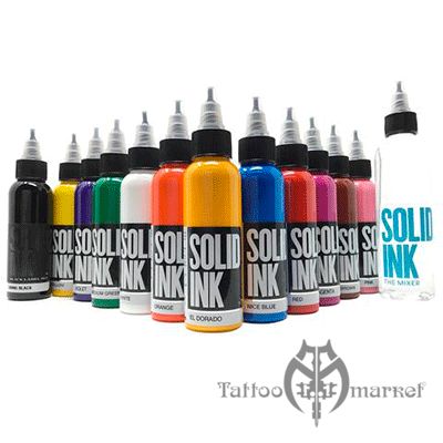 Краска Solid Ink 12 Colors Spectrum Set