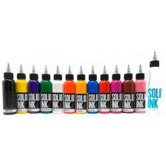 Краска Solid Ink 12 Colors Spectrum Set (12 пигментов)