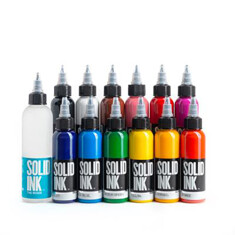 Краска Solid Ink 12 Colors Spectrum Set (12 пигментов)