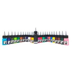 Краска Solid Ink 25 Colors Travel Set ( 24 colors + 1oz Lining Black )