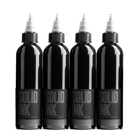 Краска Solid Ink BLACK LABEL Grey Wash Set