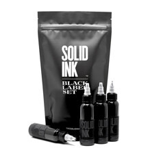 Краска Solid Ink BLACK LABEL Grey Wash Set