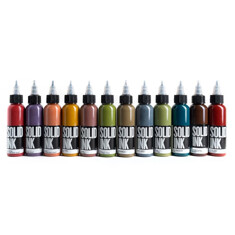 Краска Solid Ink Opaque Earth 12 Set (12 пигментов)