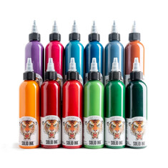 Краска Solid Ink Chris Garver Deluxe Box Set (12 colors 4oz each - Box - Shirt)