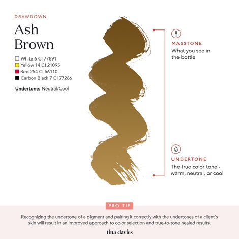 Пигмент Perma Blend Tina Davies 'I Love INK' 0 Ash Brown