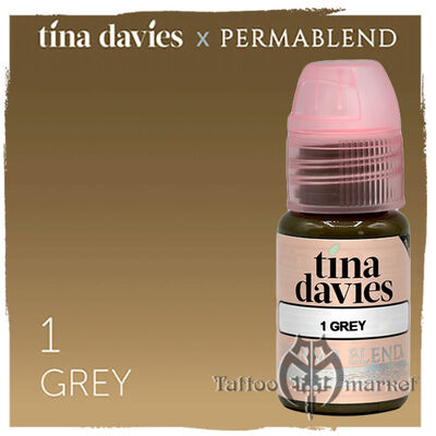 Пигмент Perma Blend Tina Davies 'I Love INK' 1 Grey