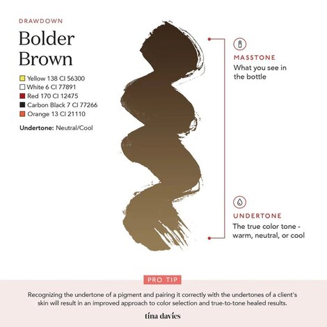 Пигмент Perma Blend Tina Davies 'I Love INK' 5 Bolder Brown