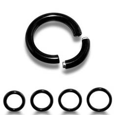 Кольцо сегментное (черная линия), диаметр 13мм, толщина 3мм