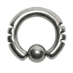 Кольцо фигурное №6, диаметр 12мм, толщина 3мм