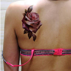 Принт/наклейка Realistic Rose