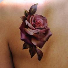Принт/наклейка Realistic Rose