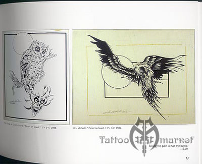 Spider Webb's Classic Tattoo Flash Vol. 1-2 - 2 книги