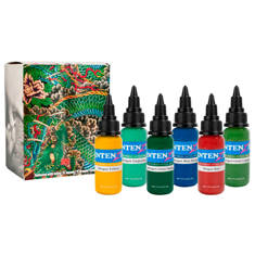 Intenze Japaneze Dragon Color Kit - 6 1oz Bottles