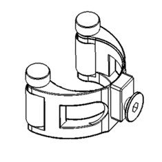 Запчасть к машинке Scorpion - Scorpion X2 No. 117 - Counter weight assy