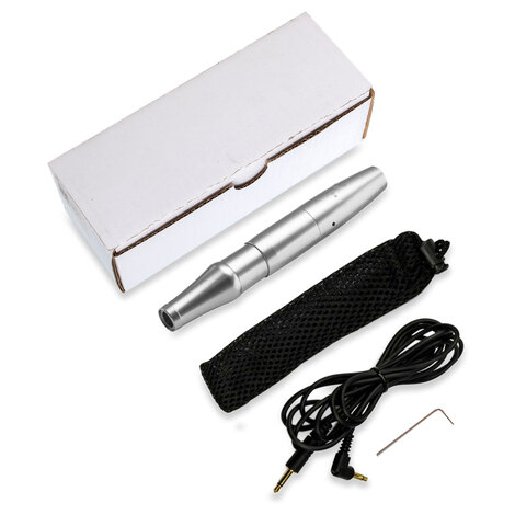 Машинка для дермопигментации GLOVCON PEN COSMETIC Makeup Silver