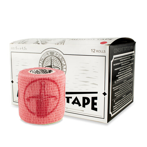 Средства ухода за татуировкой Tattoo Wrap Pink Mummy Tape