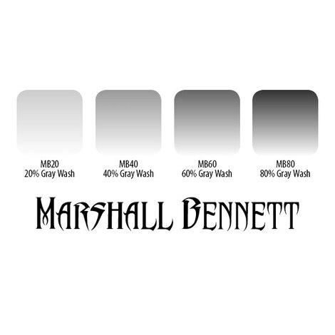 NEW Marshall Bennett Gray Wash Set