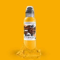 Краска World Famous Tattoo Ink USA Yellow