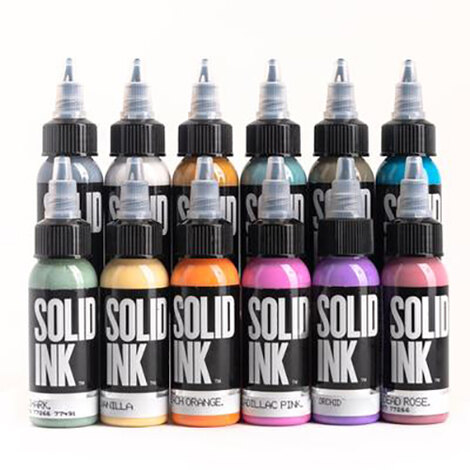 Краска Solid Ink ART DECO SET (12 colors)