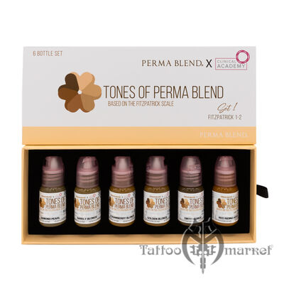 Пигмент Perma Blend TONES OF PERMA BLEND - FITZPATRICK 1-2 SET 1