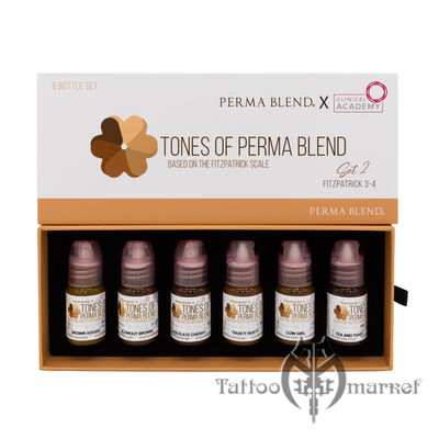 Пигмент Perma Blend TONES OF PERMA BLEND - FITZPATRICK 3-4 SET 2